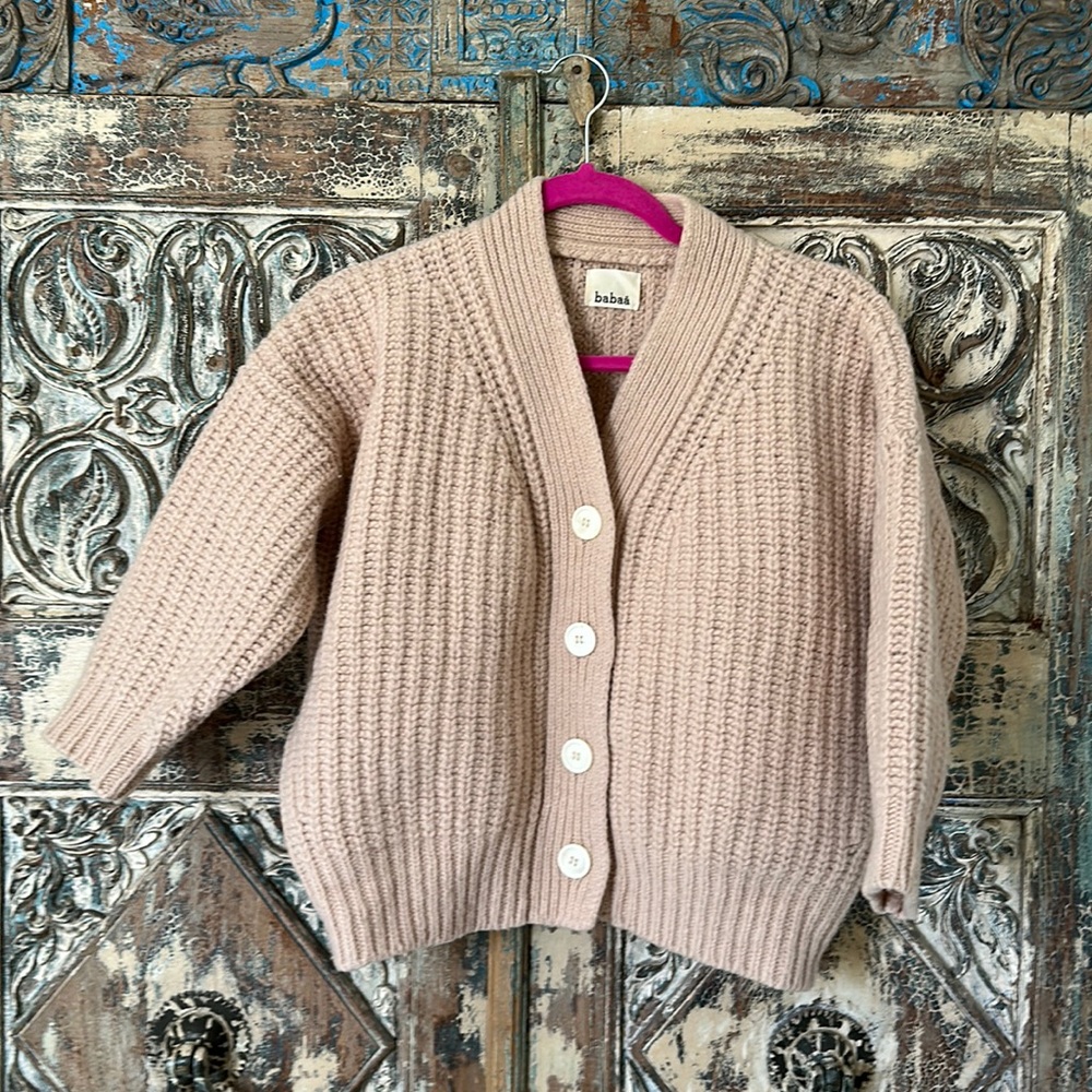 Babaa No19 Wool Cardigan Mini